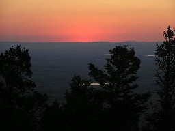 Sunrise from Shaffer's Peak